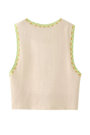 Albaminne Waistcoat | | S | Agnese Studios