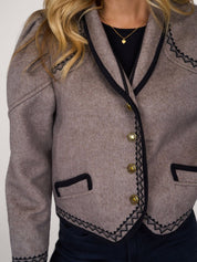 Ambra Jacket | | S | Agnese Studios