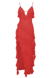 Angelica Ferro Red Dress | | XS | Agnese Studios