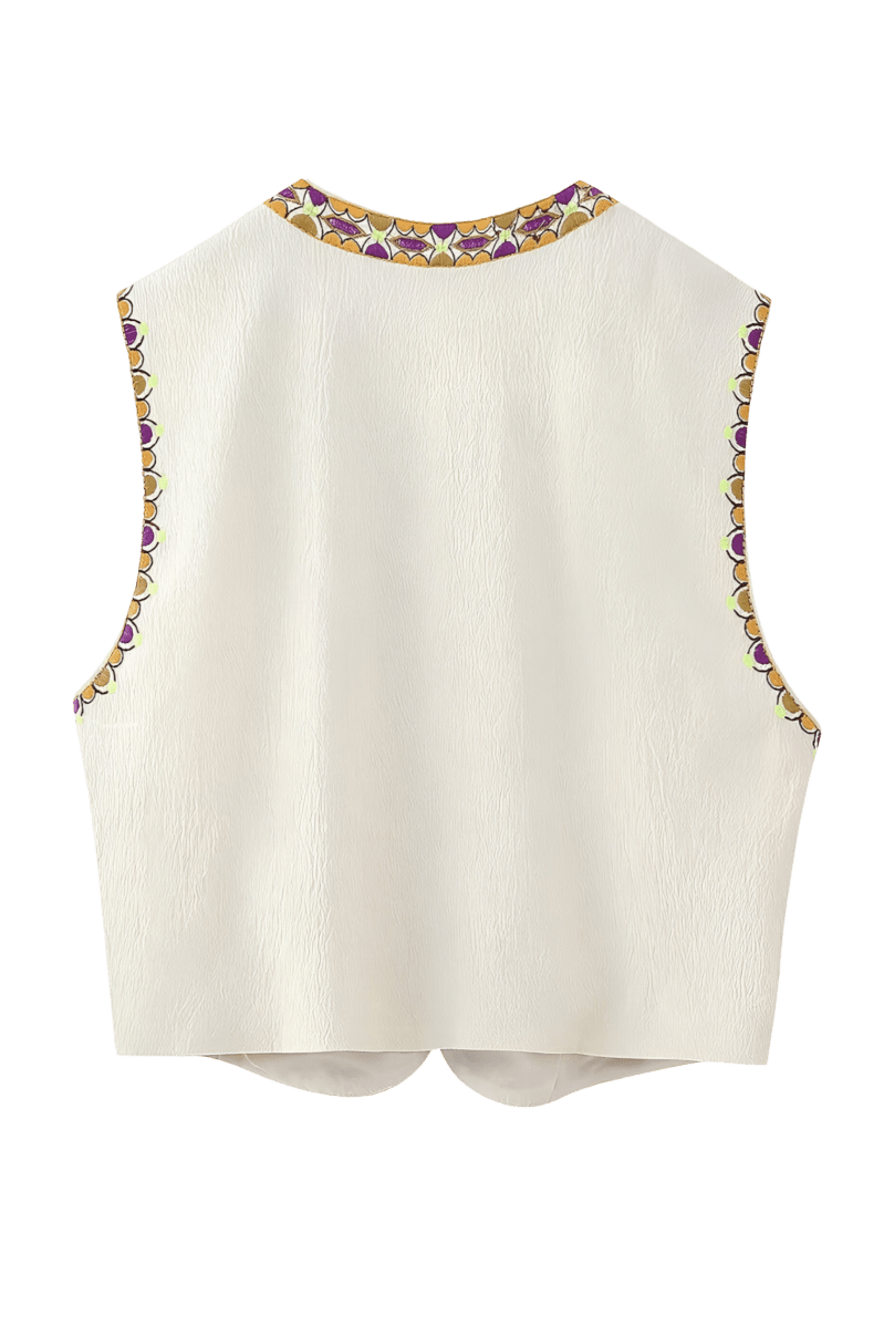 Arabinia Yellow Waistcoat | | S | Agnese Studios