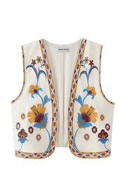 Arabinia Yellow Waistcoat | | S | Agnese Studios