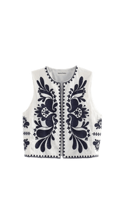Arinne Yellow Waistcoat | | S | Agnese Studios