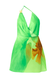 Arizona Green Floral Dress | | S | Agnese Studios