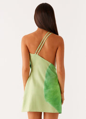 Arizona Green Floral Dress | | S | Agnese Studios