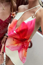 Arizona Pink Floral Dress | | S | Agnese Studios