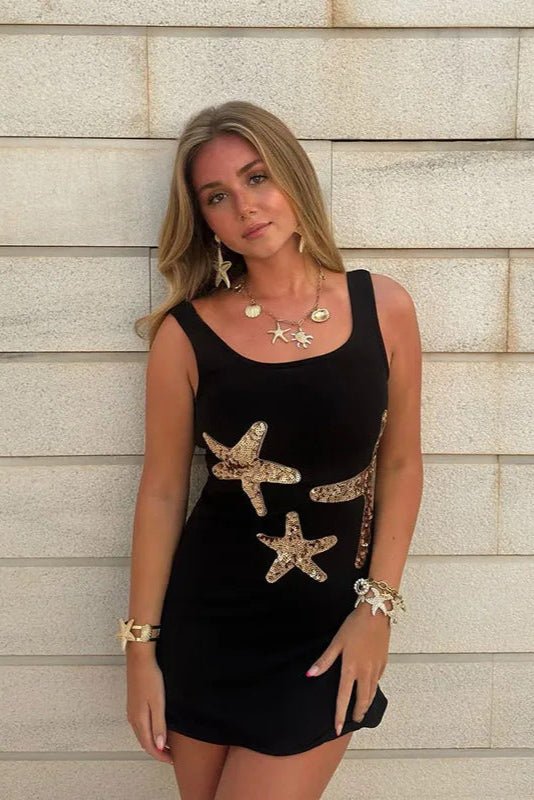 Atilia Black Dress | | S | Agnese Studios