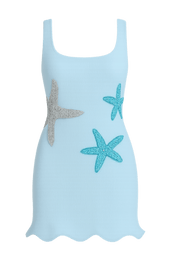Atilia Blue Dress | | S | Agnese Studios