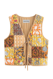Babinia Yellow Waistcoat | | S | Agnese Studios