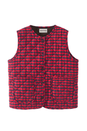 Balica Vichy Waistcoat | | S | Agnese Studios