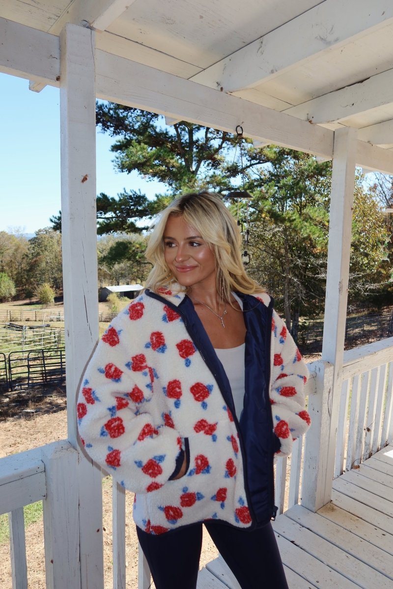 Bandina Sherpa Sweater | | S | Agnese Studios