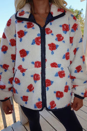 Bandina Sherpa Sweater | | S | Agnese Studios