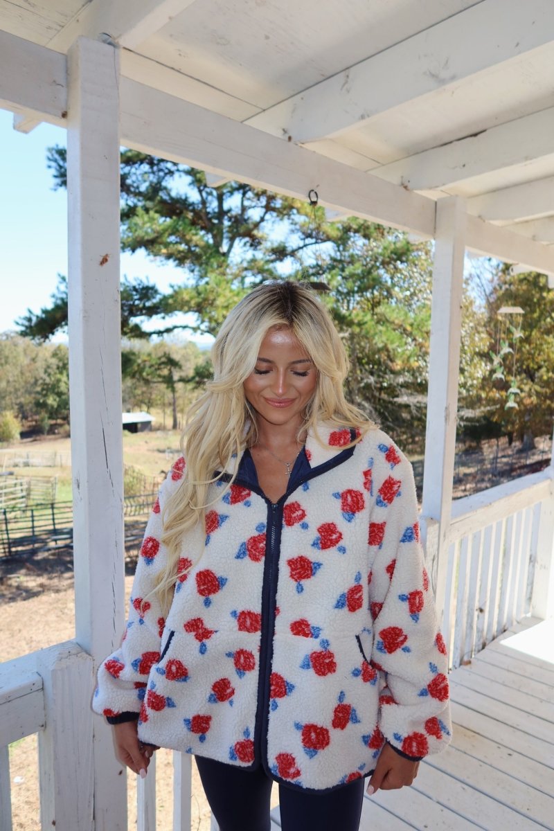 Bandina Sherpa Sweater | | S | Agnese Studios