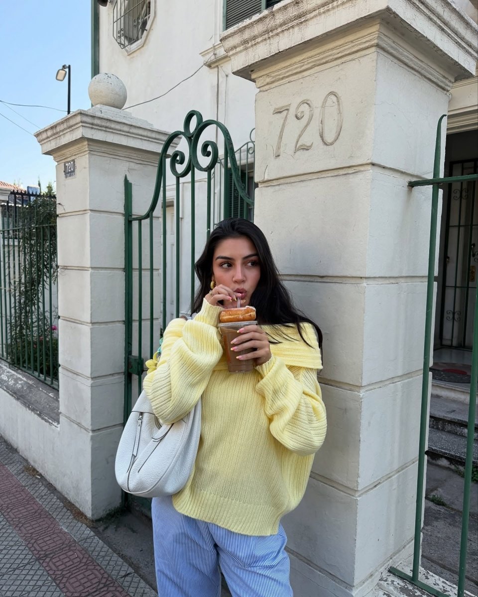 Bardot Sweater | | S | Agnese Studios