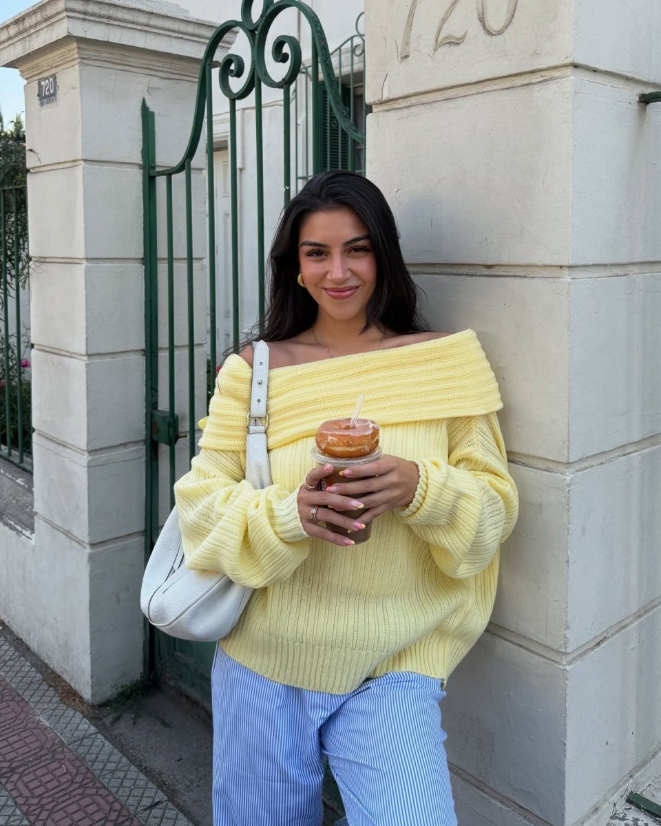 Bardot Sweater | | S | Agnese Studios