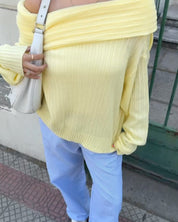 Bardot Sweater | | S | Agnese Studios