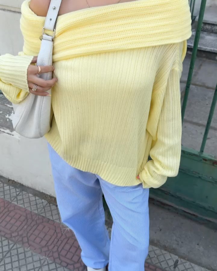 Bardot Sweater | | S | Agnese Studios