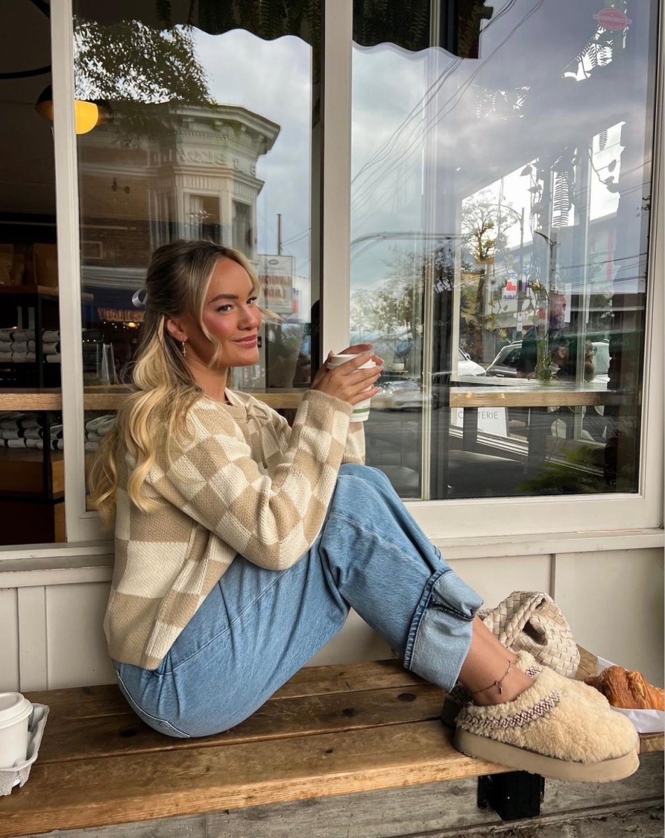 Becker Cozy Shoes | | Beige | Agnese Studios