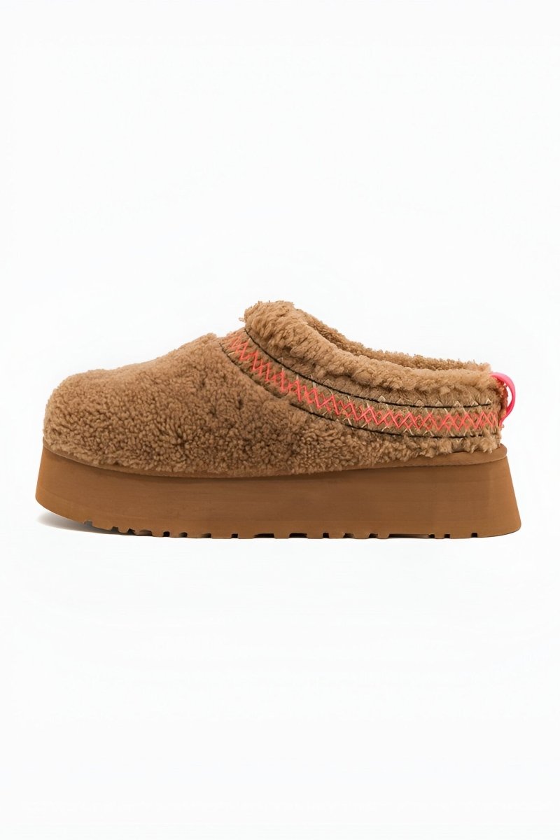 Becker Cozy Shoes | | Brown | Agnese Studios