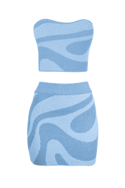 Bianca Basso Blue Set | | XS | Agnese Studios