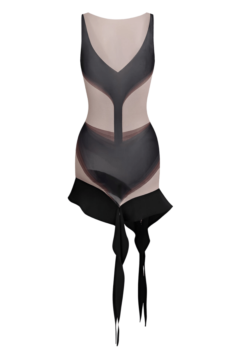 Black Mones Dress | | S | Agnese Studios