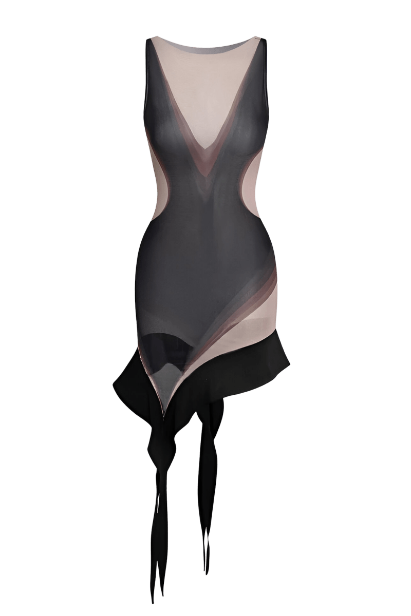 Black Mones Dress | | S | Agnese Studios
