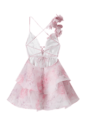 Brianda Pink Dress | | S | Agnese Studios