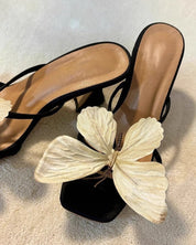 Butterfly Heeled Sandals | | 35 | Agnese Studios