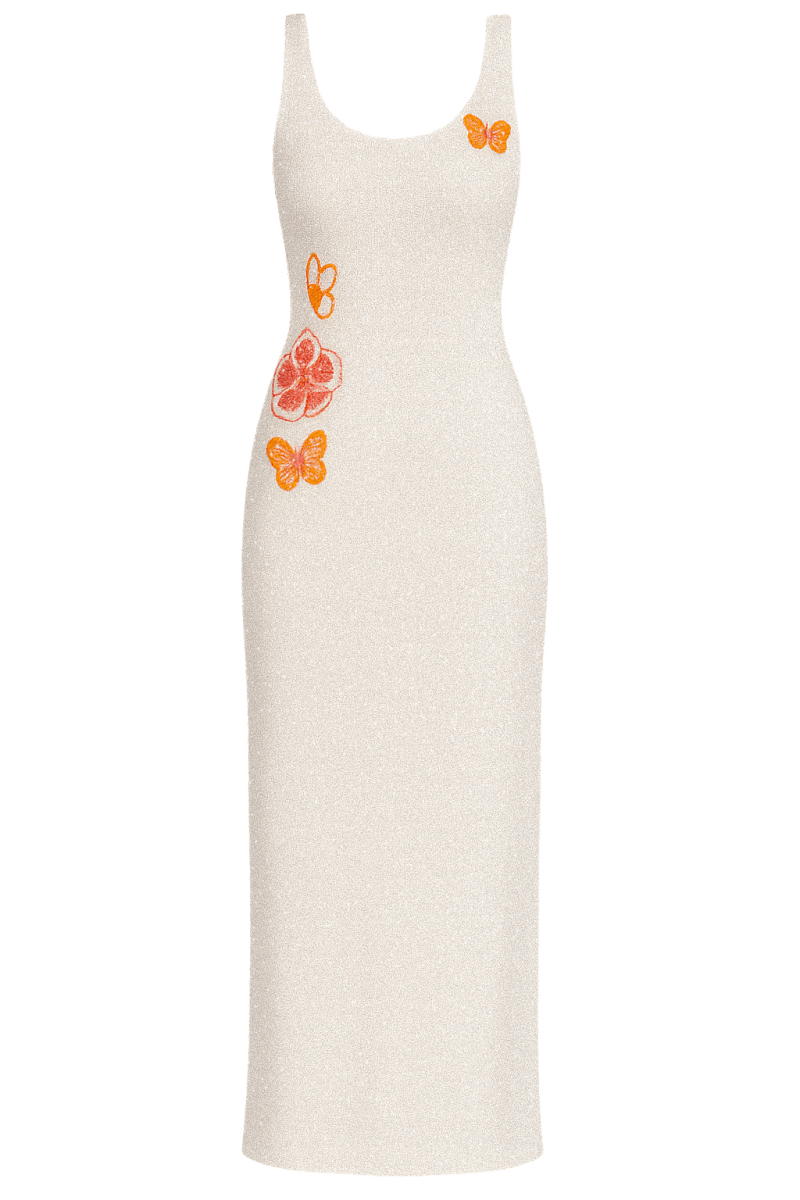 Butterfly Theo Dress | | S | Agnese Studios