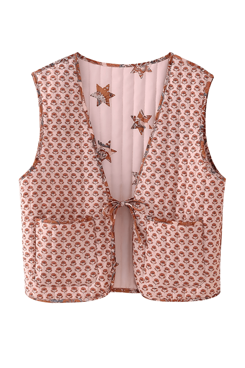 Calini Waistcoat Reversible | | S | Agnese Studios
