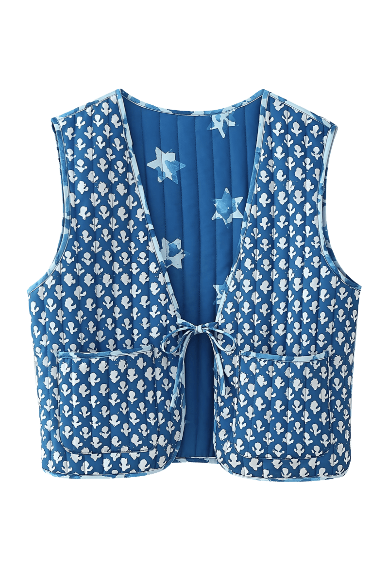 Calini Waistcoat Reversible | | S | Agnese Studios