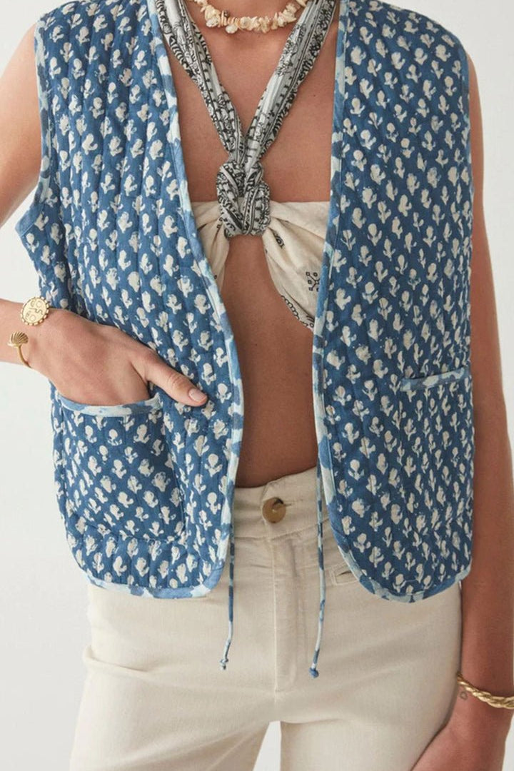 Calini Waistcoat Reversible | | S | Agnese Studios