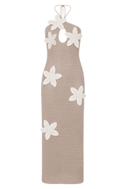 Carae Brown Dress | | S | Agnese Studios