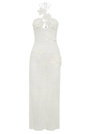 Carae White Dress | | S | Agnese Studios