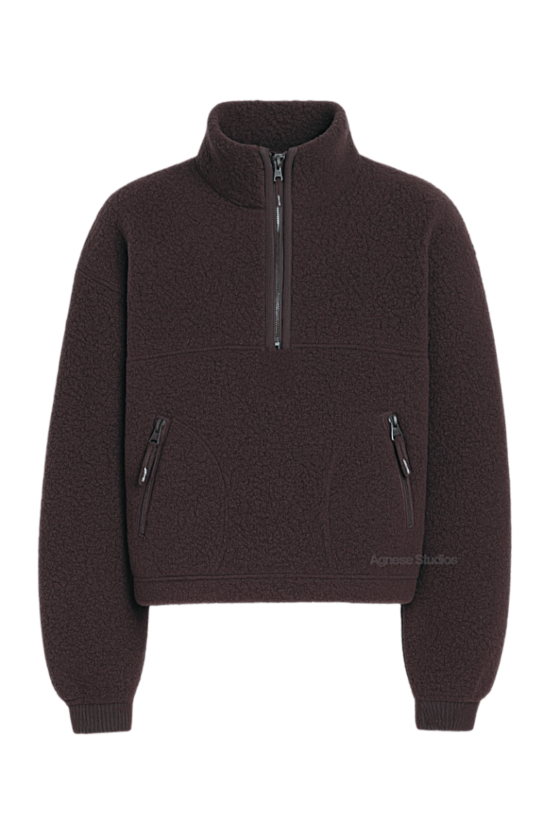 Caria Sherpa Jacket | | S | Agnese Studios