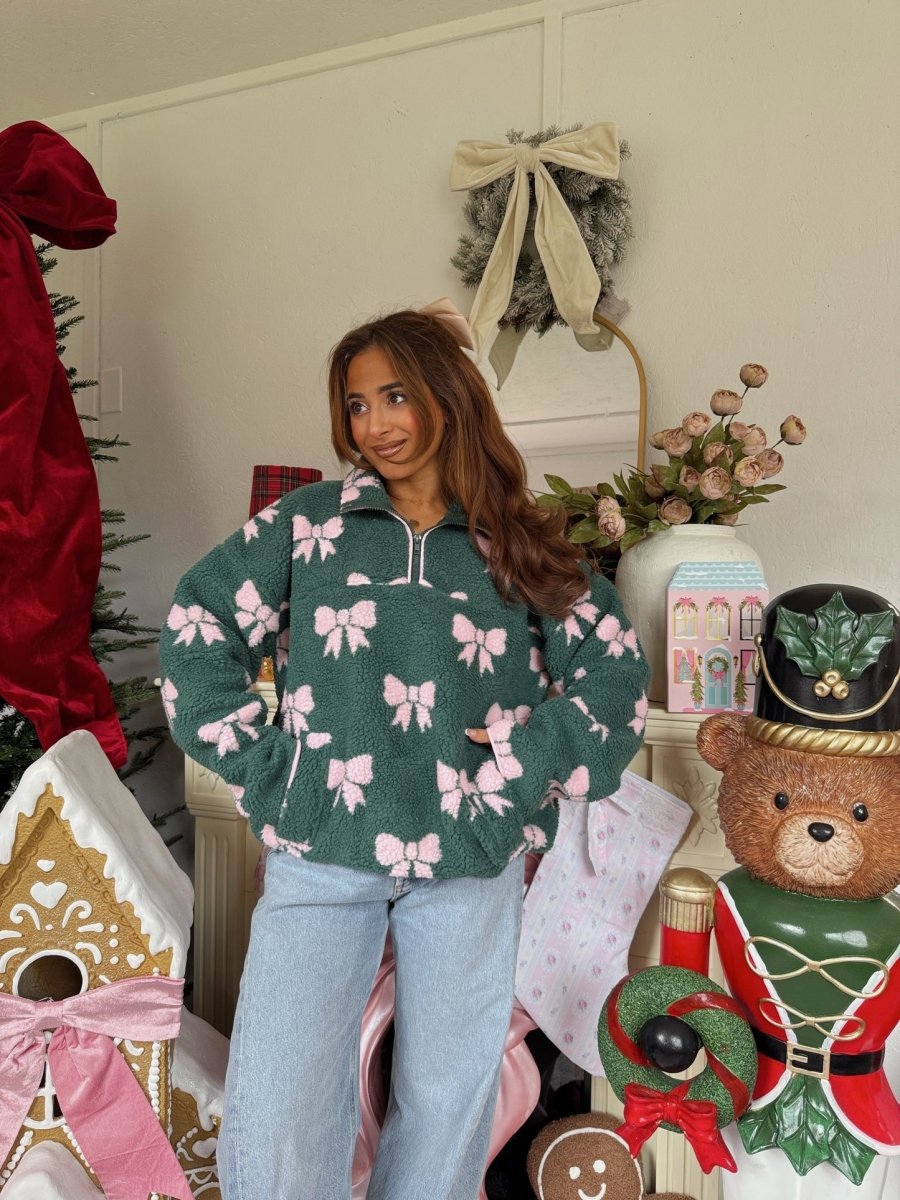 Coquette Sherpa Sweater | | S | Agnese Studios