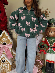 Coquette Sherpa Sweater | | S | Agnese Studios