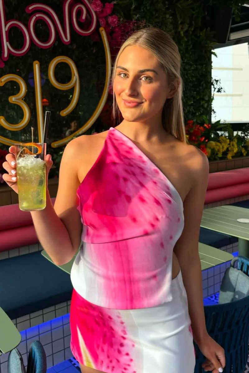 Coral Bliss Dress | | XS | Agnese Studios