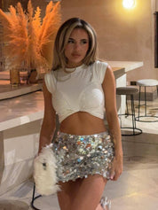 Corinie Saren Skirt | | S | Agnese Studios