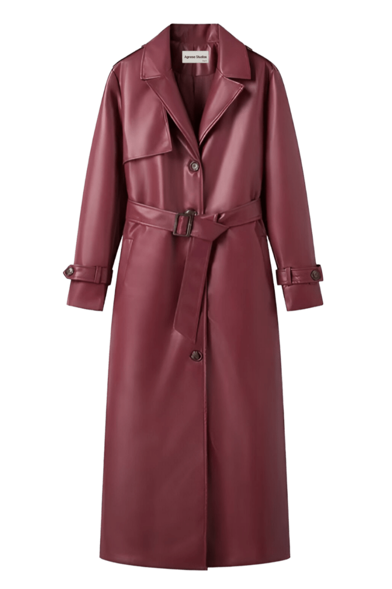 Dorotea Leather Jacket | | S | Agnese Studios