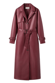 Dorotea Leather Jacket | | S | Agnese Studios