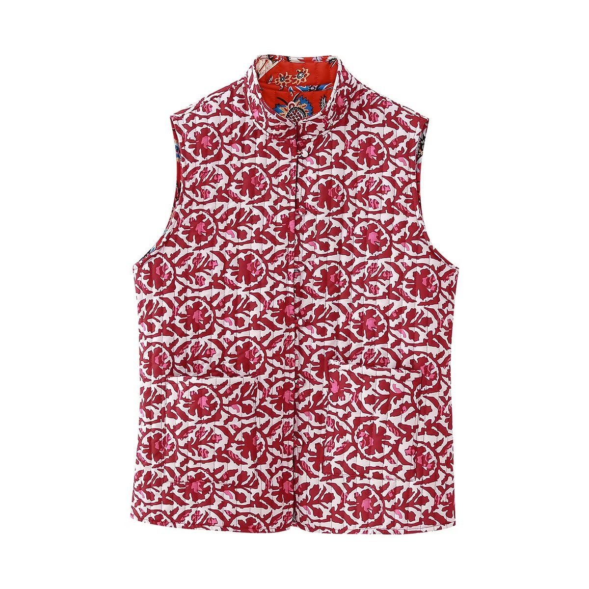 Drenaia Waistcoat Reversible | | S | Agnese Studios