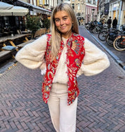 Drenaia Waistcoat Reversible | | S | Agnese Studios