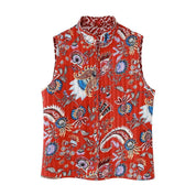 Drenaia Waistcoat Reversible | | S | Agnese Studios