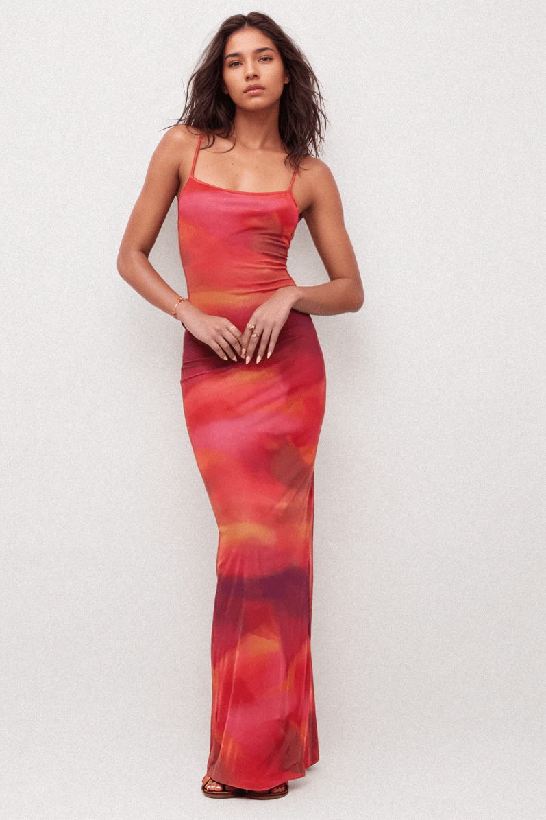 Dulce Rose Dress | | S | Agnese Studios