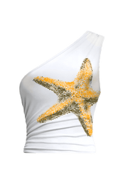 Elira White Top | | S | Agnese Studios