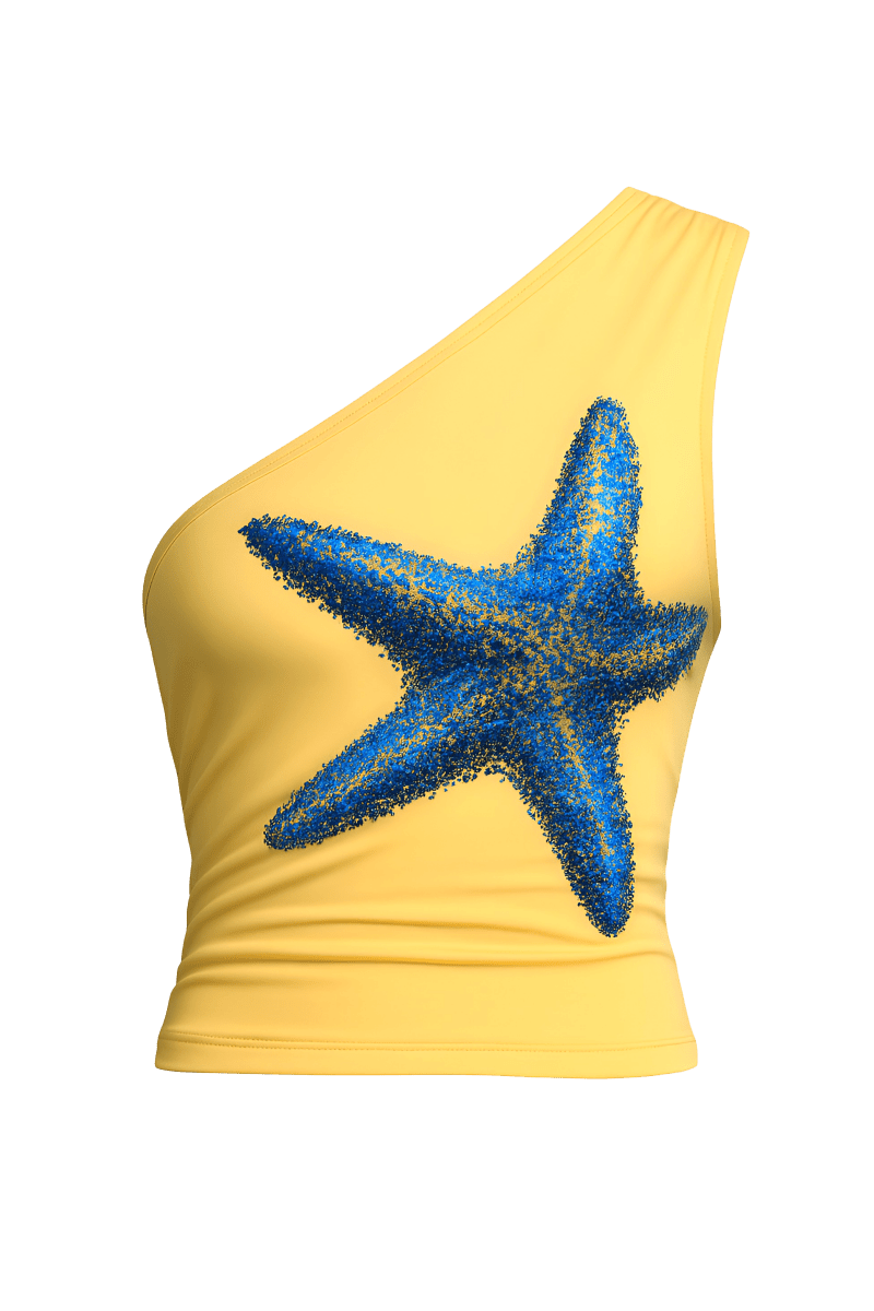 Elira Yellow Top | | S | Agnese Studios