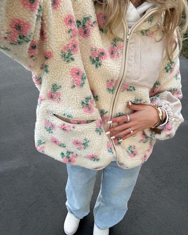 Erilada Sherpa Jacket | | S | Agnese Studios