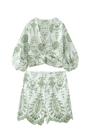 Fiorenza Morello Set | | XS | Agnese Studios