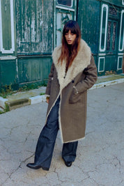 Flaviana Coat Reversible | | S | Agnese Studios