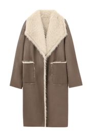 Flaviana Coat Reversible | | S | Agnese Studios